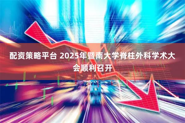 配资策略平台 2025年暨南大学脊柱外科学术大会顺利召开